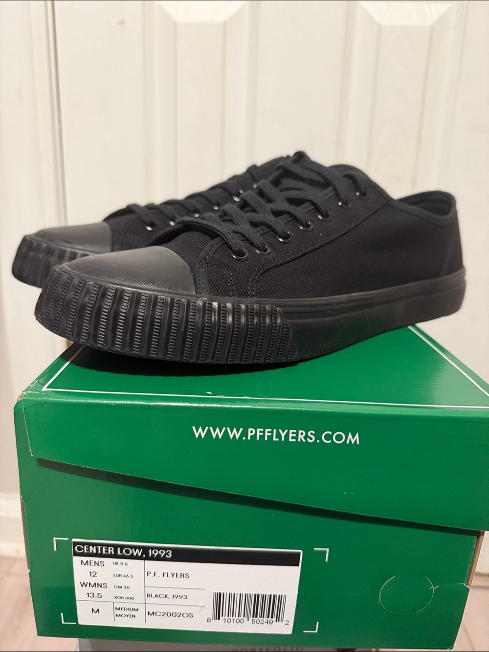 P.F. Flyers Center Low Sneakers in Black